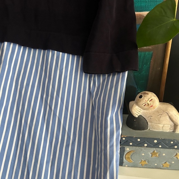 COS Black and Blue Striped Dress - Picture 7 of 16